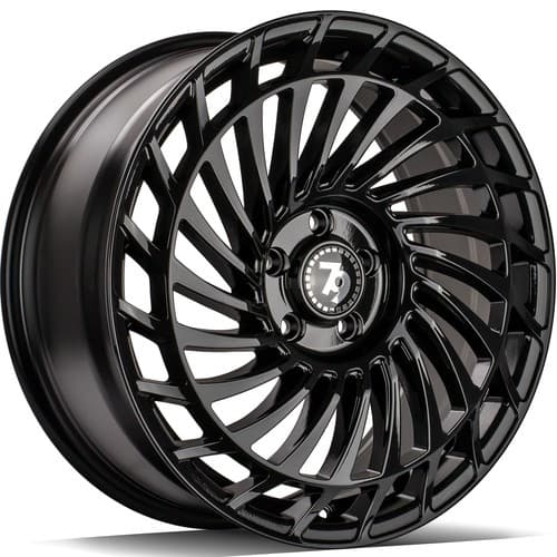 seventy9 SCF-K Black Glossy R19 8J 5x108 ET45 - nuotrauka 1