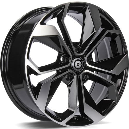Carbonado Raptor Black Front Polished R17 7J 5x114.3 ET45 - nuotrauka 1