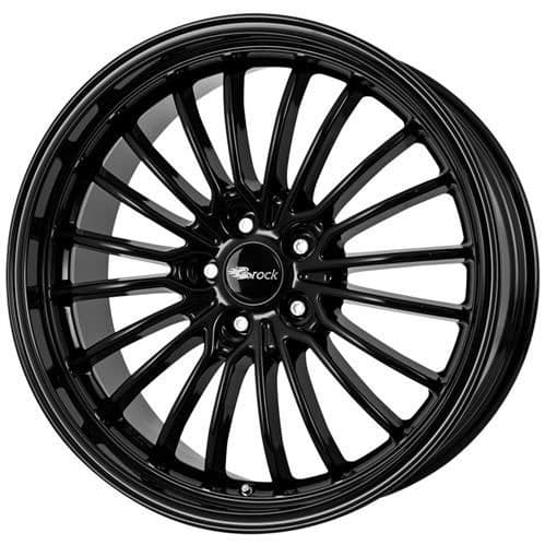 Brock B24GP Schwarz Glanz R20 9J 5x120 ET43 - nuotrauka 1