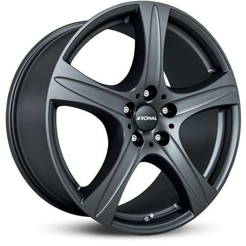 Ronal R56 Mattschwarz R18 8J 5x100 ET35 - nuotrauka 1