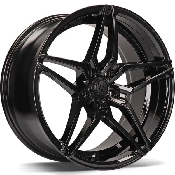 seventy9 SV-A Black Glossy R18 8J 5x112 ET35 - nuotrauka 1