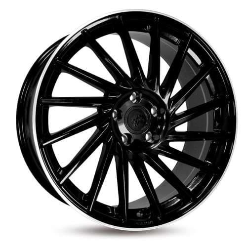 Keskin Tuning KT17 Black lip polish R19 8.5J 5x112 ET45 - nuotrauka 1