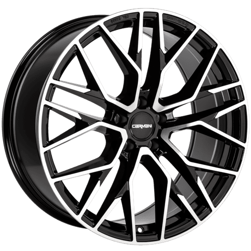 Carmani 20 Ludwig Black polished R19 8.5J 5x114.3 ET45 - nuotrauka 1