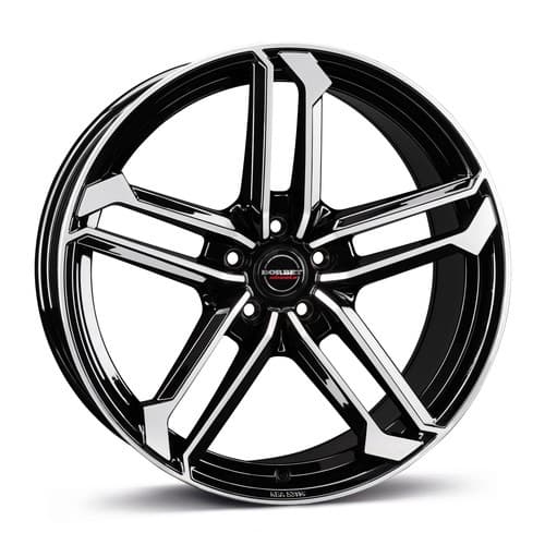 Borbet ATX Black Polished Glossy R19 8J 5x112 ET55 - nuotrauka 1