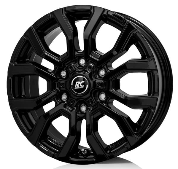 RC-Design RC35 Schwarz Lackiert R16 6.5J 6x130 ET62 - nuotrauka 1