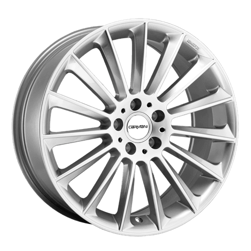 Carmani 17 Fritz White Silver R21 10.5J 5x112 ET40 - nuotrauka 1