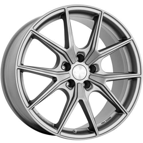 Brock B40 Ferric Grey Matt R20 9.5J 5x112 ET22 - nuotrauka 1