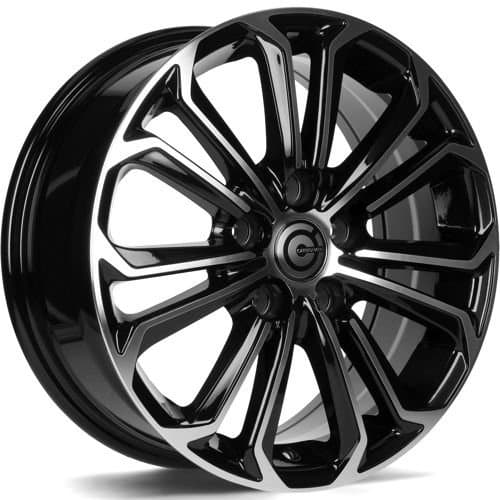Carbonado Panther Black Front Polished R16 6.5J 5x108 ET45 - nuotrauka 1