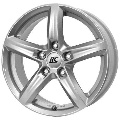 RC-Design RC24 Srebrne Kryształowe R15 6J 5x112 ET43 - nuotrauka 1