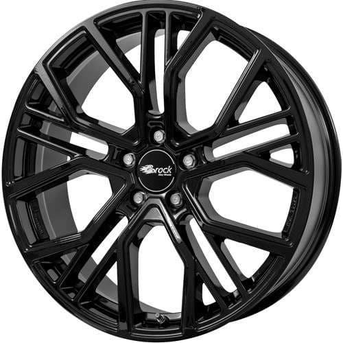 Brock B41 Schwarz Lackiert R21 10.5J 5x114.3 ET48 - nuotrauka 1