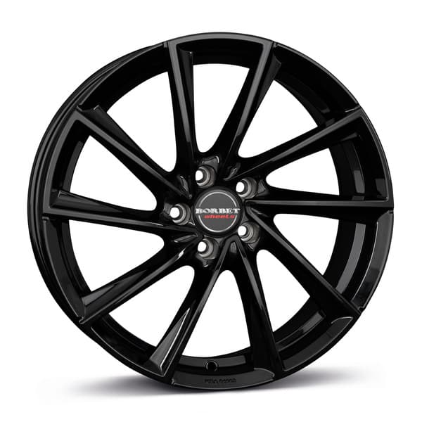 Borbet VTX Black Glossy R18 8J 5x114.3 ET48 - nuotrauka 1