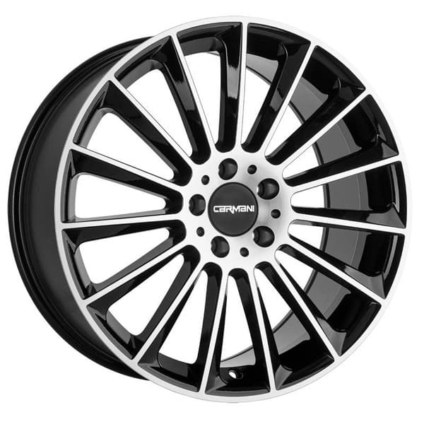 Carmani 17 Fritz Black Polish R22 10J 5x112 ET50 - nuotrauka 1