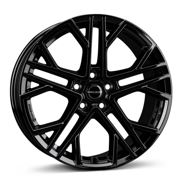 Borbet XV Black Glossy R19 9.5J 5x112 ET45 - nuotrauka 1