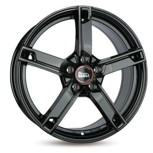 MAM W4 Black painted R17 7J 5x112 ET38 - nuotrauka 1