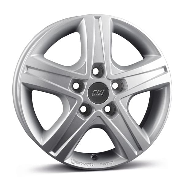 Borbet CWD Crystal silver R16 6J 5x130 ET68 - nuotrauka 1