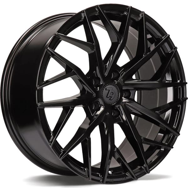 seventy9 SV-C Black Glossy R18 8J 5x112 ET30 - nuotrauka 1