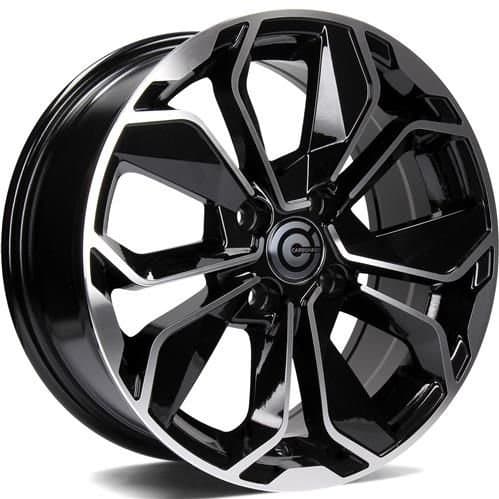 Carbonado Rewind Black Front Polished R16 6.5J 4x100 ET38 - nuotrauka 1