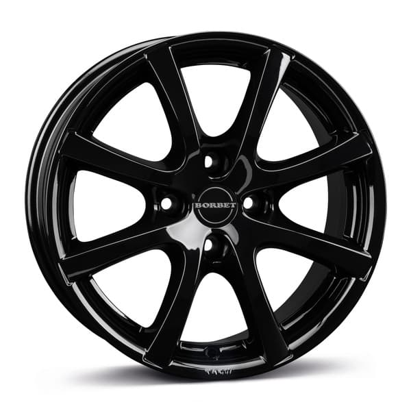 Borbet LV4 Black Glossy R14 5.5J 4x100 ET43 - nuotrauka 1