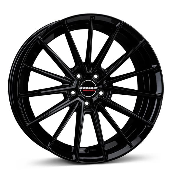 Borbet FB2 Black Glossy R19 8.5J 5x112 ET25 - nuotrauka 1