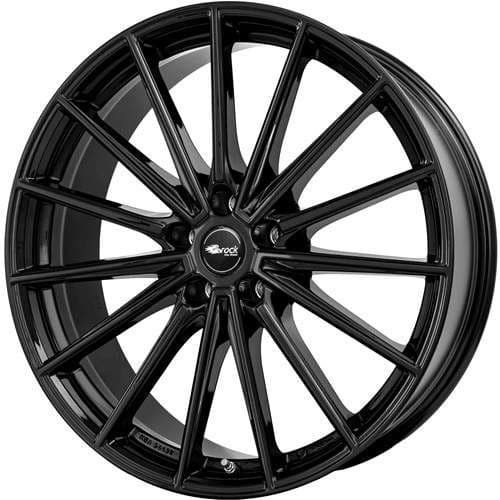 Brock B43 Schwarz Lackiert R20 8.5J 5x114.3 ET54 - nuotrauka 1