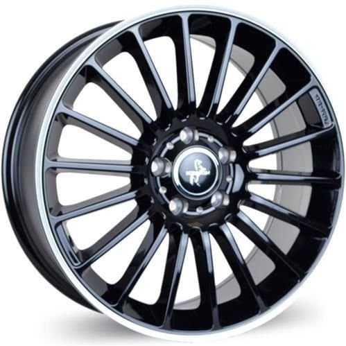 Keskin Tuning KT15 Black lip polish R17 7J 5x120 ET35 - nuotrauka 1