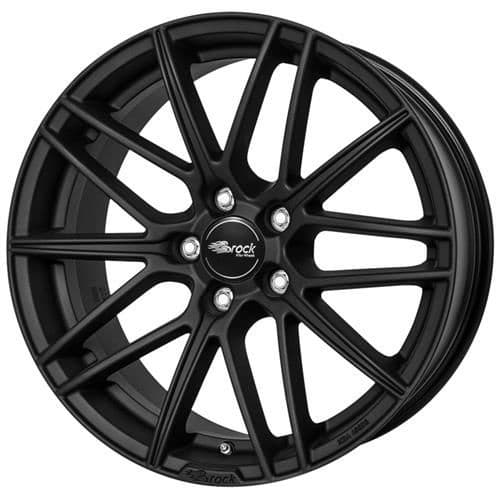 Brock B34 Schwarz Klar Matt R17 7.5J 5x112 ET35 - nuotrauka 1