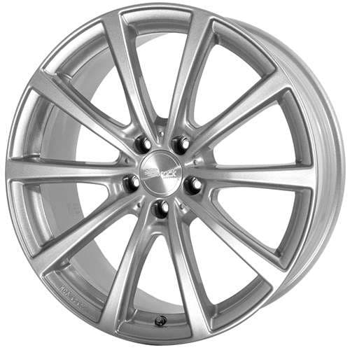 Brock B32 Kristallsilber Lackiert R18 8.5J 5x114.3 ET40 - nuotrauka 1