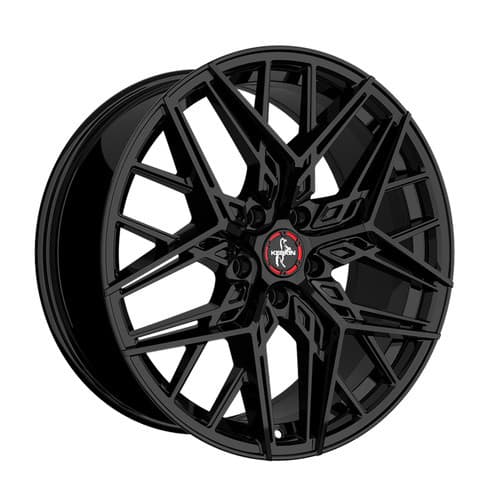 Keskin Tuning KT25 Black painted R20 8.5J 5x112 ET30 - nuotrauka 1