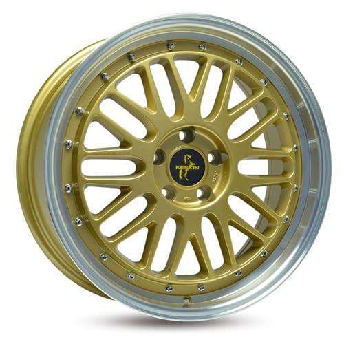 Keskin Tuning KT22 Gold Lip Polsih R18 8J 5x100 ET30 - nuotrauka 1