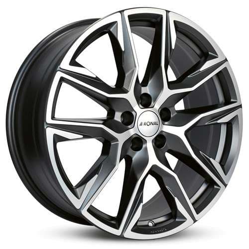 Ronal R71 Orbit Grey-Matt-Frontkopiert R20 8.5J 5x112 ET20 - nuotrauka 1