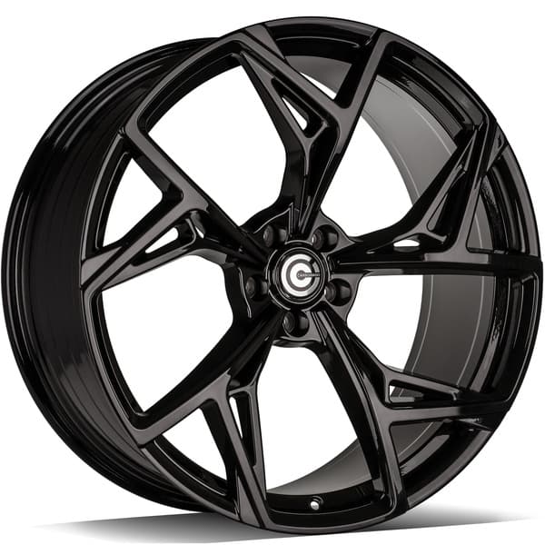 Carbonado Blaster Black Glossy R20 9J 5x112 ET30 - nuotrauka 1