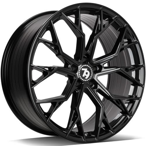 seventy9 SCF-H Black Glossy R17 7.5J 5x112 ET40 - nuotrauka 1