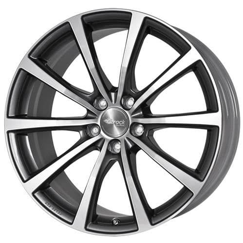 Brock B32 Himalaya Grey Voll-Poliert R19 11J 5x130 ET69 - nuotrauka 1