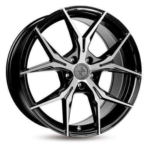 Keskin Tuning KT19 Black Front Polish R18 8J 5x108 ET45 - nuotrauka 1