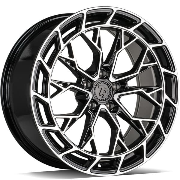 seventy9 SCF-Z Black Front Polished R18 8J 5x114.3 ET40 - nuotrauka 1