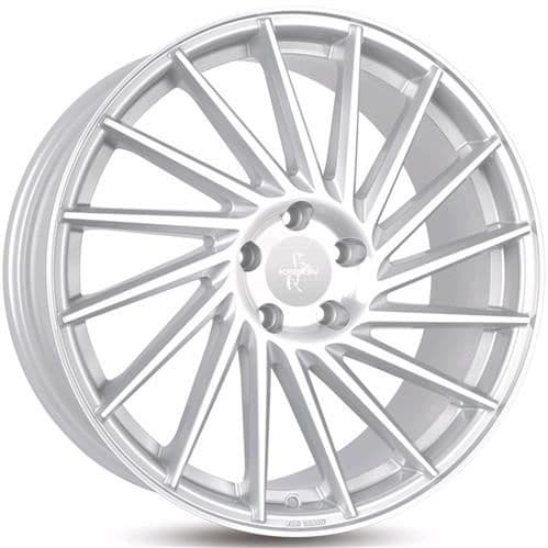 Keskin Tuning KT17 Crystal silver R22 10J 5x112 ET50 - nuotrauka 1