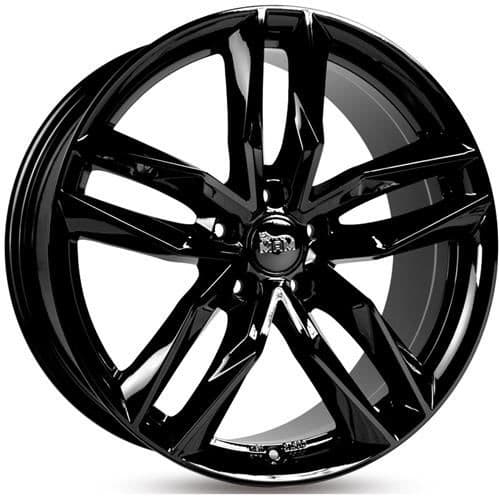 MAM RS3 Black painted R18 8J 5x112 ET45 - nuotrauka 1