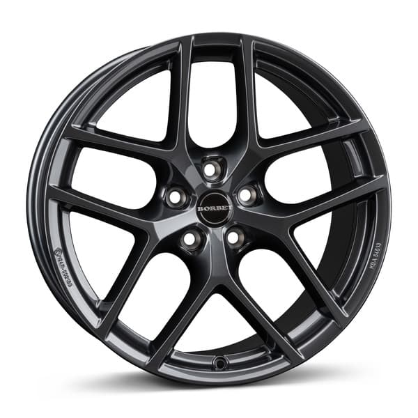 Borbet Y E-Grey R20 9.5J 5x114.3 ET45 - nuotrauka 1