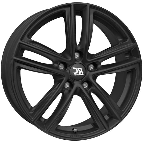 RC-Design RC27 Schwarz-Matt Lackiert R16 6.5J 5x112 ET50 - nuotrauka 1