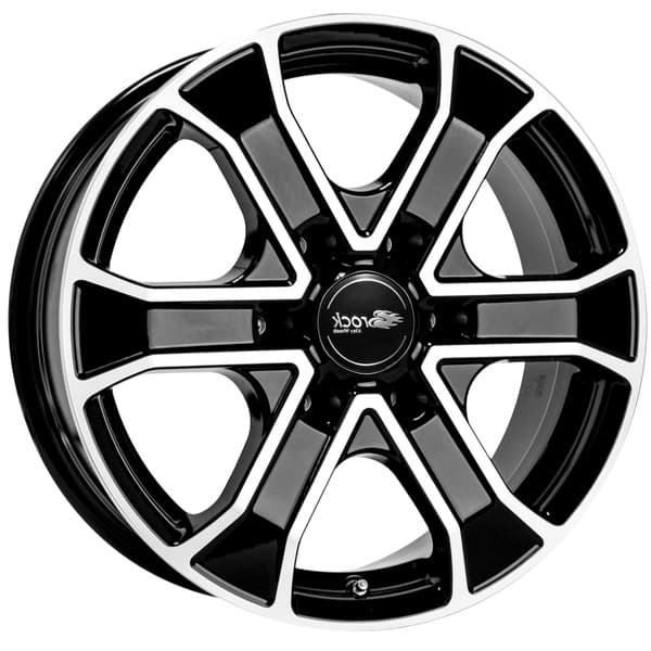 RC-Design RC31 Schwarz Front-Poliert R18 8J 6x120 ET51 - nuotrauka 1