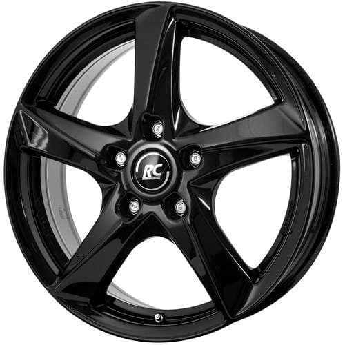RC-Design RC30T Schwarz Glanz R17 7J 5x108 ET46 - nuotrauka 1