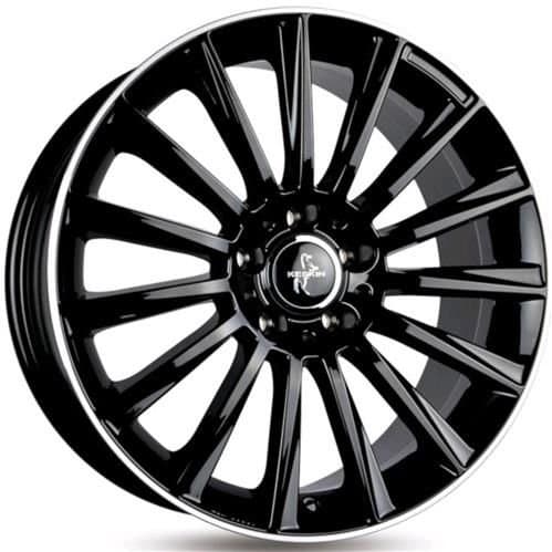Keskin Tuning KT18 Black lip polish R18 8J 5x112 ET45 - nuotrauka 1