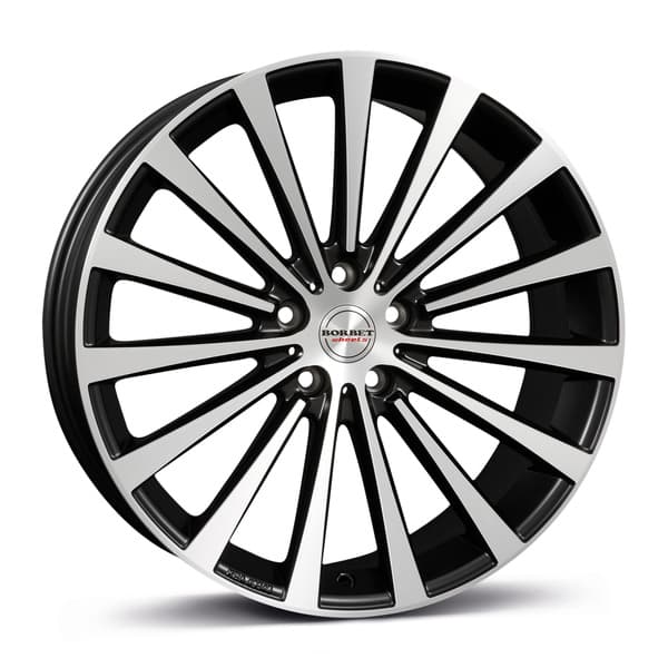 Borbet BLX Black Polished Matt R20 10J 5x120 ET35 - nuotrauka 1
