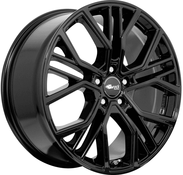 Brock B41 Schwarz Lackiert R21 8.5J 5x120 ET43.5 - nuotrauka 1