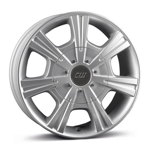 Borbet CH Crystal silver R17 7.5J 6x139.7 ET50 - nuotrauka 1