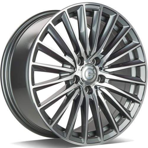 Carbonado Prestige Anthracite Front Polished R18 8J 5x112 ET45 - nuotrauka 1