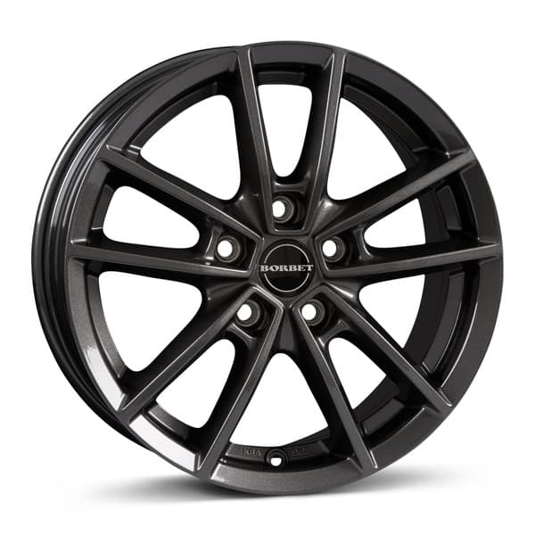 Borbet W Mistral Anthracite Glossy R21 8.5J 5x114.3 ET40 - nuotrauka 1