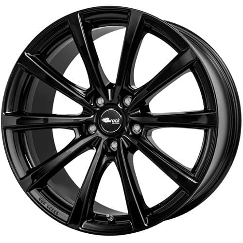 Brock B32 Schwarz Lackiert R19 9.5J 5x114.3 ET45 - nuotrauka 1