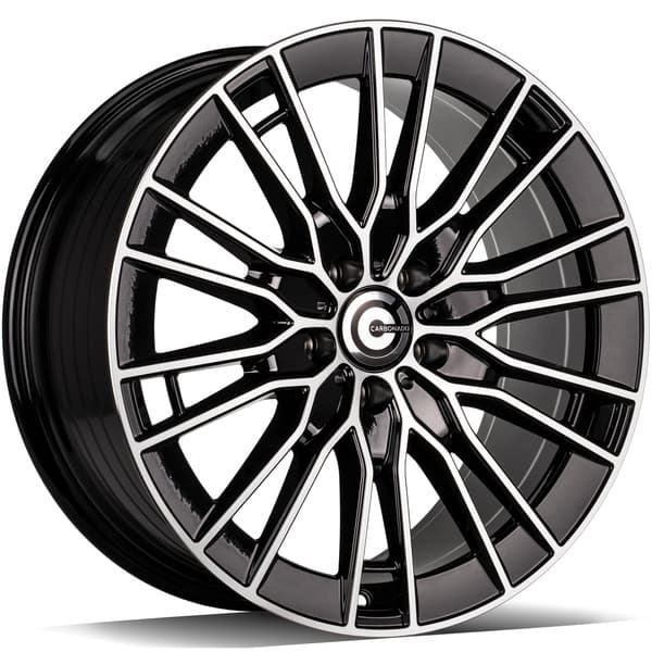 Carbonado Brawl Black Front Polished R20 8.5J 5x112 ET35 - nuotrauka 1