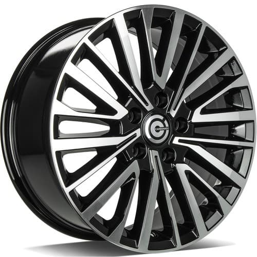 Carbonado Song Black Front Polished R18 8J 5x120 ET50 - nuotrauka 1